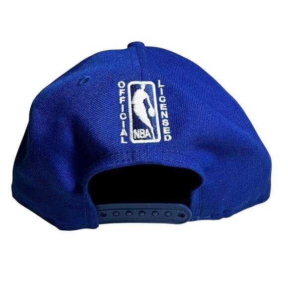 Golden State Warriors New Era 9Fifty NBA SnapBack Blue White Adjustable One Size - Picture 4 of 7